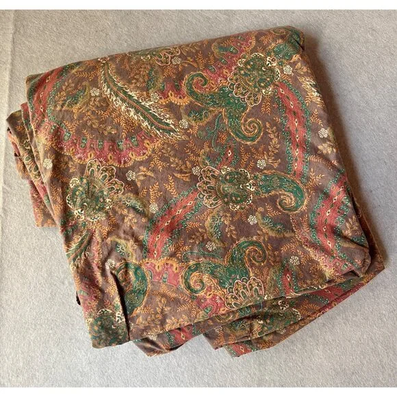 Lauren Ralph Lauren King Flat Sheet & Pillowcase Set Rue Des Artistes Cotton - Picture 2 of 12